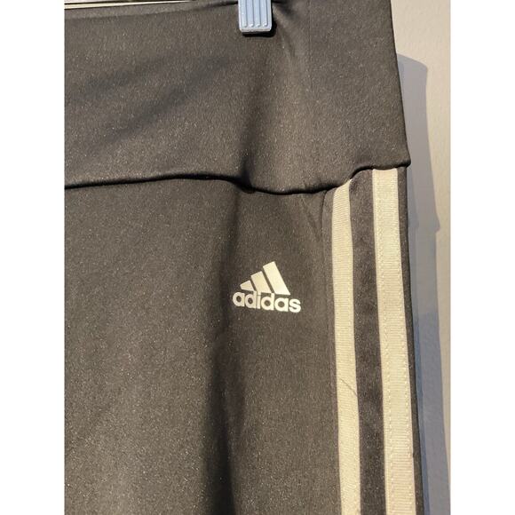 adidas areoready Black Leggings Women’s Size Large - Picture 3 of 6